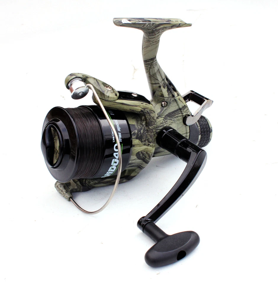 AS SHOWN Commando CAMO Freespool Carp / Specimen Fishing Reel Bait, 060 Size