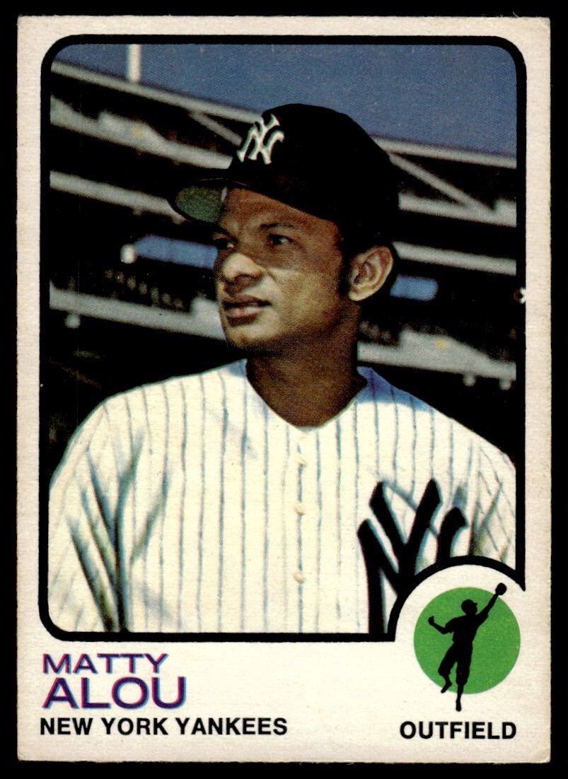 1973 O-Pee-Chee Matty Alou New York Yankees #132