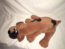 VINTAGE 1985 POUND PUPPY Tonka Brown Spotted Cute Plush Dog Stuffed Animal 18  