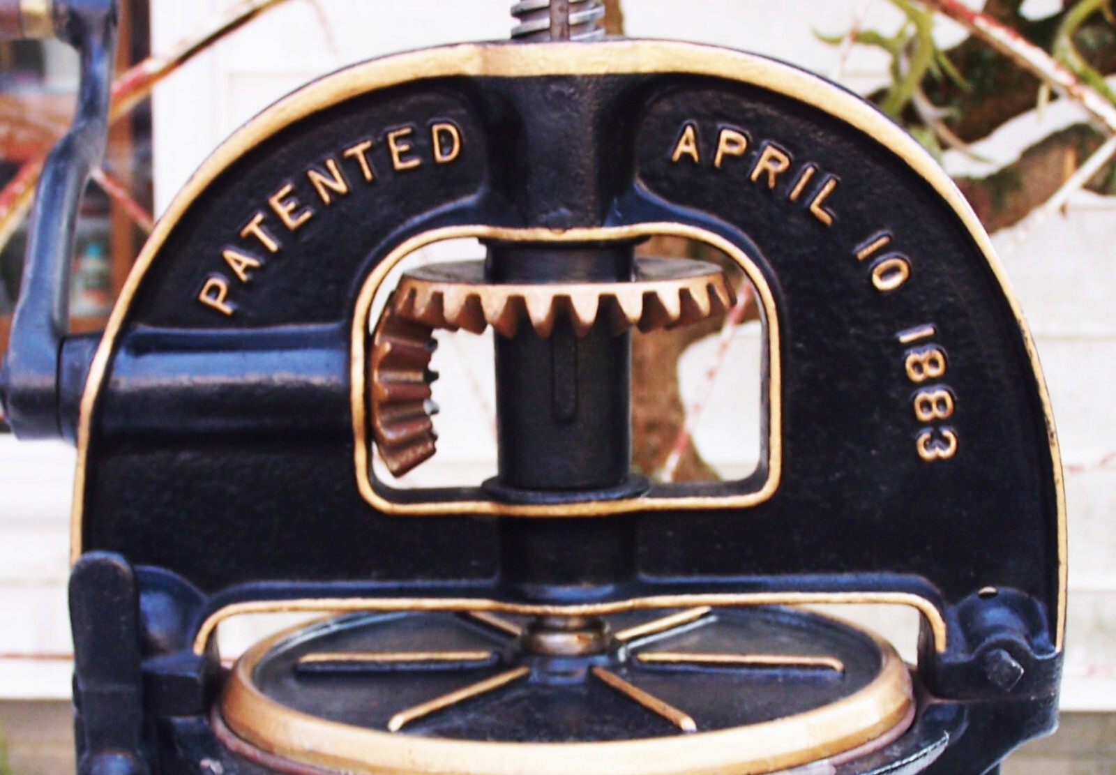 VINTAGE ENTERPRISE SAUSAGE STUFFER 8 QUART COMPLETE PROFESSIONALLY