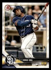 2018 Bowman #BP105 Jorge Ona San Diego Padres