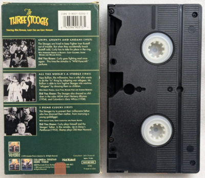 その他 3 Stooges: All the World's a Stooge [VHS] The Three Stooges All the Worlds a Stooge (VHS, 1994, Columbia