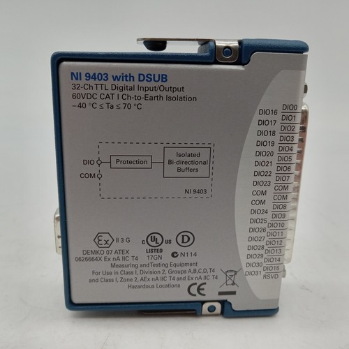 National Instruments NI9403 Digital I/O Module - Picture 2 of 3