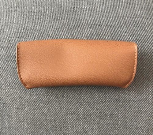 Original Rayban Sunglasses Special Edition Case Soft Leather Brown Color w/Cloth - Picture 3 of 3