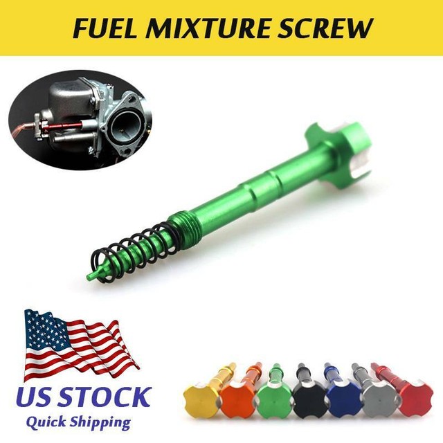 Universal 4 Strokes CNC Adjust Air Fuel Mixture Screw For Honda CRF450R