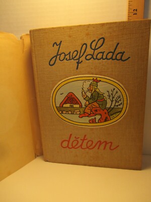 illustrated CZECH language DETEM by JOSEF LADA 1963 Alena Ladovi