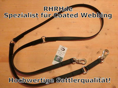 BioThane SUPERHEAVY 16mm Mehrfachverstellbare Hundeleine Umhängeleine Leine 