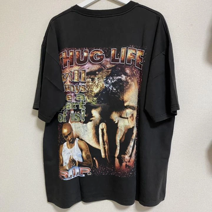 90S 2Pac Tupac Vintage Rap Tees Xxl
