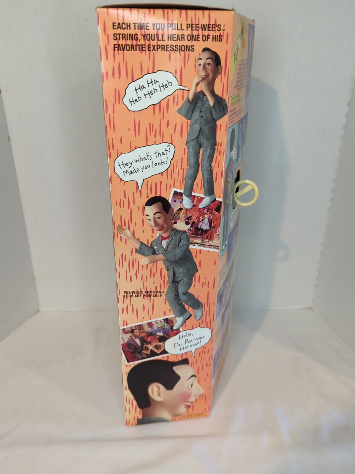 Matchbox Toys PEEWEE HERMAN Talking Doll 1987 Vintage New in Box eBay