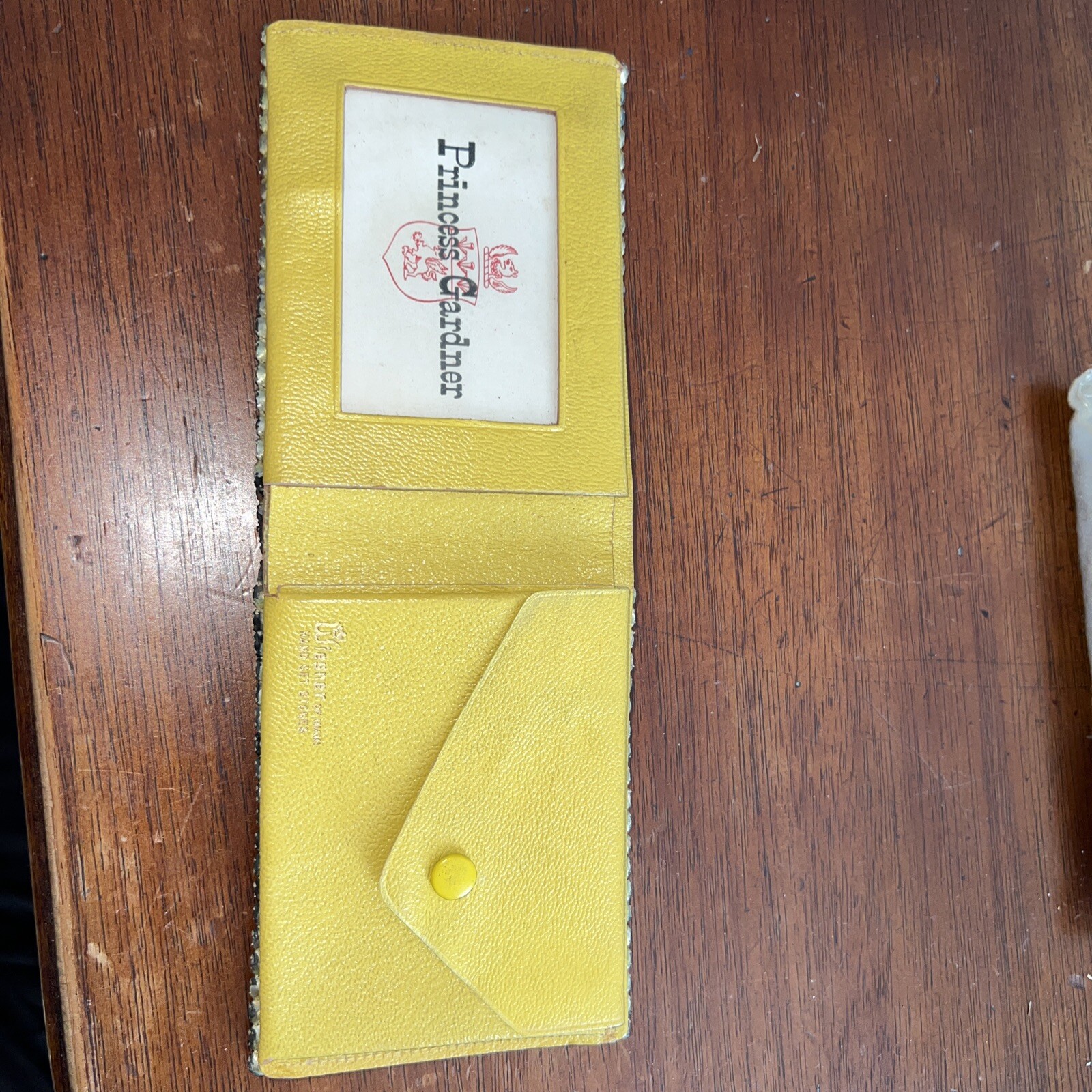 Vintage Leather Rhinestone Weisner Wallet eBay