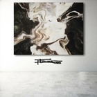 ABSTRACT PAINTING Modern Canvas Wall Art Large, Framed, Resin Art  US ELOISExxx — photo 1
