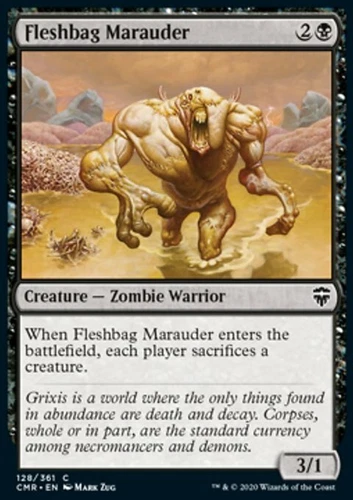 Magic the Gathering MTG Fleshbag Marauder (128) Commander Legends   LP