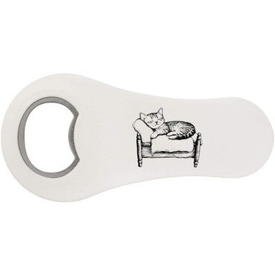 Flaschenöffner Kühlschrankmagnet ''Süßes schlafendes Kätzchen'' (BO00086353)