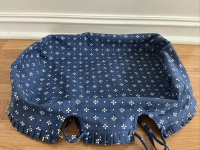 Longaberger Classic Blue Cake OTE Fabric  Liner