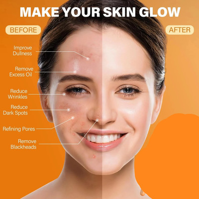 ORGANIC ANTI-AGING , FIRMING,TURMERIC DEEPCLEANSING FACIAL MASK, 10 APPLICATIONS