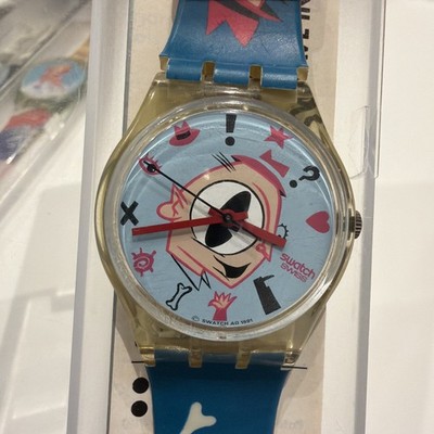 SWATCH GENT 1991 GULP GK139 LÄUFT AUS SAMMLUNG