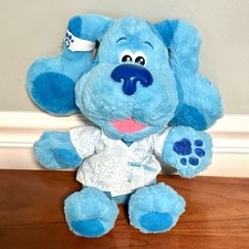 Blue's Clues  You Check-Up Time  heart  Lights, Talks Plush Doctor Medical 12  