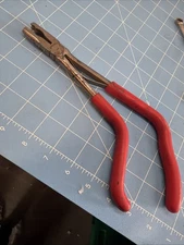 Snap-On Tools 612AEP USA Red 10" Pistol Grip Needle Nose Pliers