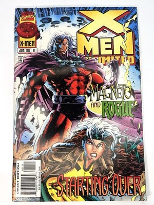 X-Men Unlimited #11 - Magneto and Rogue (Marvel Comics June 1996) Starting Over
