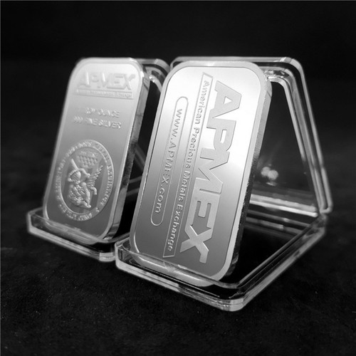 APMEX I TRÓY QUNCEAB9 FINE SILVER 1 Oz Silver Metal Bar APMEX - Picture 4 of 7