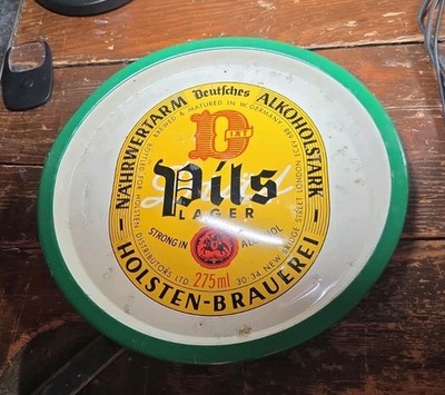 Vintage Holsten Pils Lager Pub Beer Tray