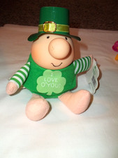 VTG 1990 ZIGGY plush St. Patrick's Day NWTGS I Love O'You Leprechaun