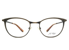 J.F Rey Eyeglasses Frames JF2657 6363 Antique Bronze Gold Cat Eye 52-20-140