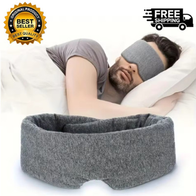 1pcs Sleeping Mask Breathable and Pressure-reducing Soft Portable Travel Mask Lu