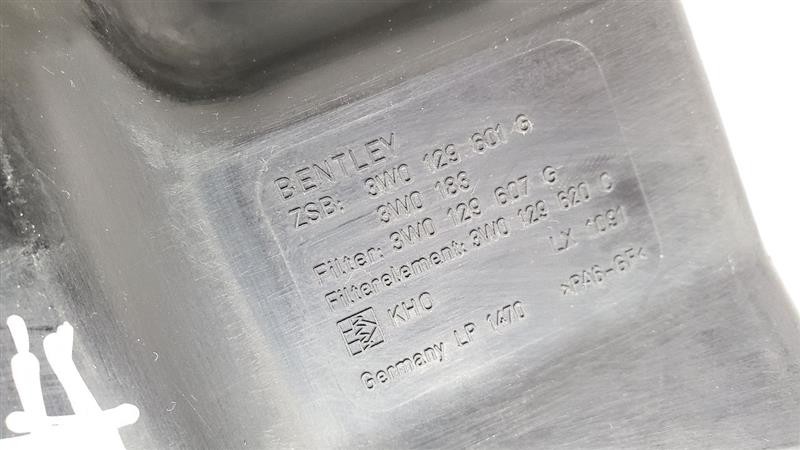 Bentley Flying Spur 2006 Left Air box top P/N 3W129601G