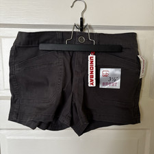 Unionbay Delaney Women s Black Chino Shorts S...