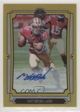 2019 Legacy Premium Edition Penmanship Gold Prizm 6/50 Matt Breida #98 Auto 0g4