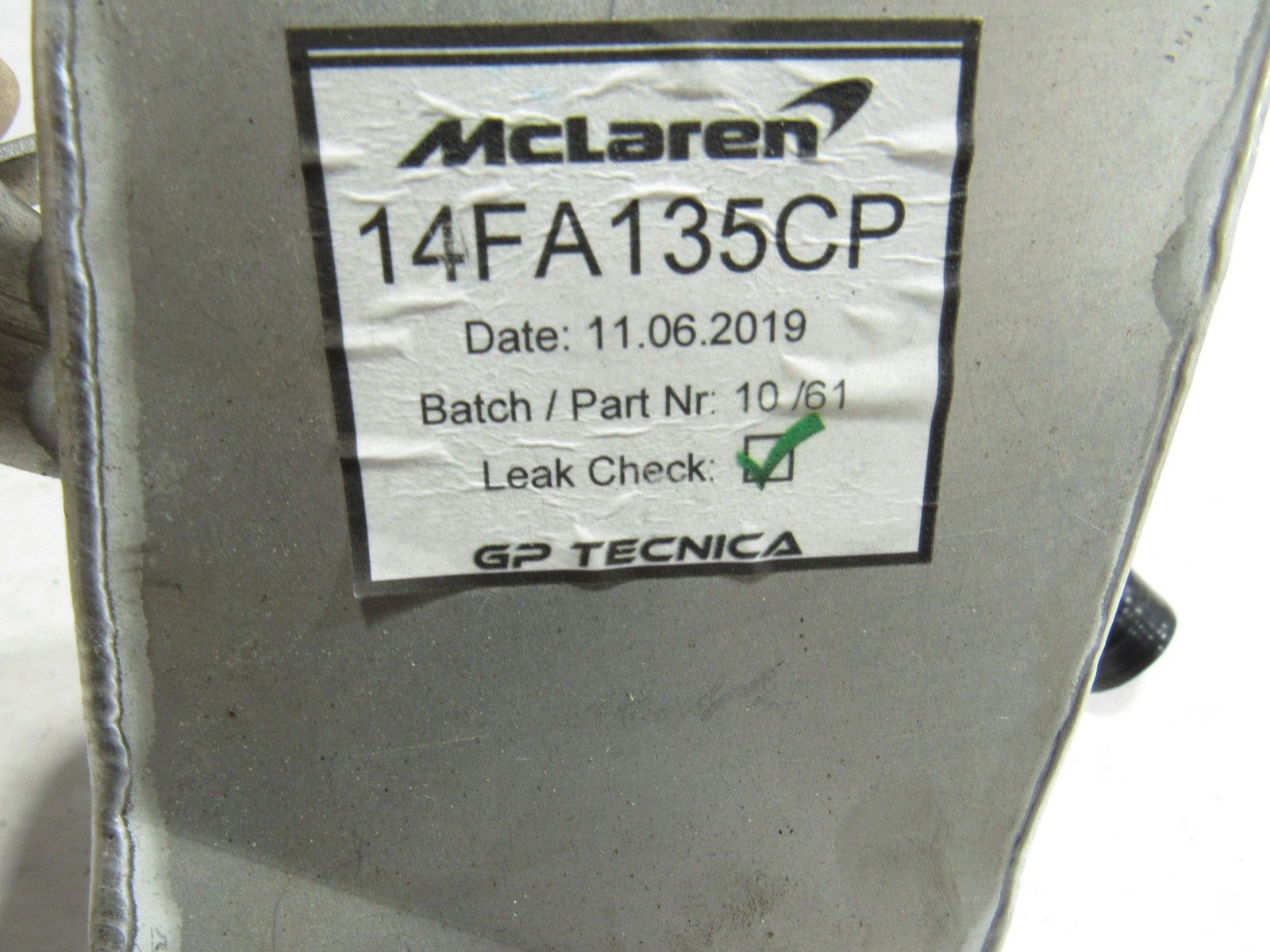 17-20 Mclaren 720S 720 2020 Engine Motor Oil Reservoir Tank #3