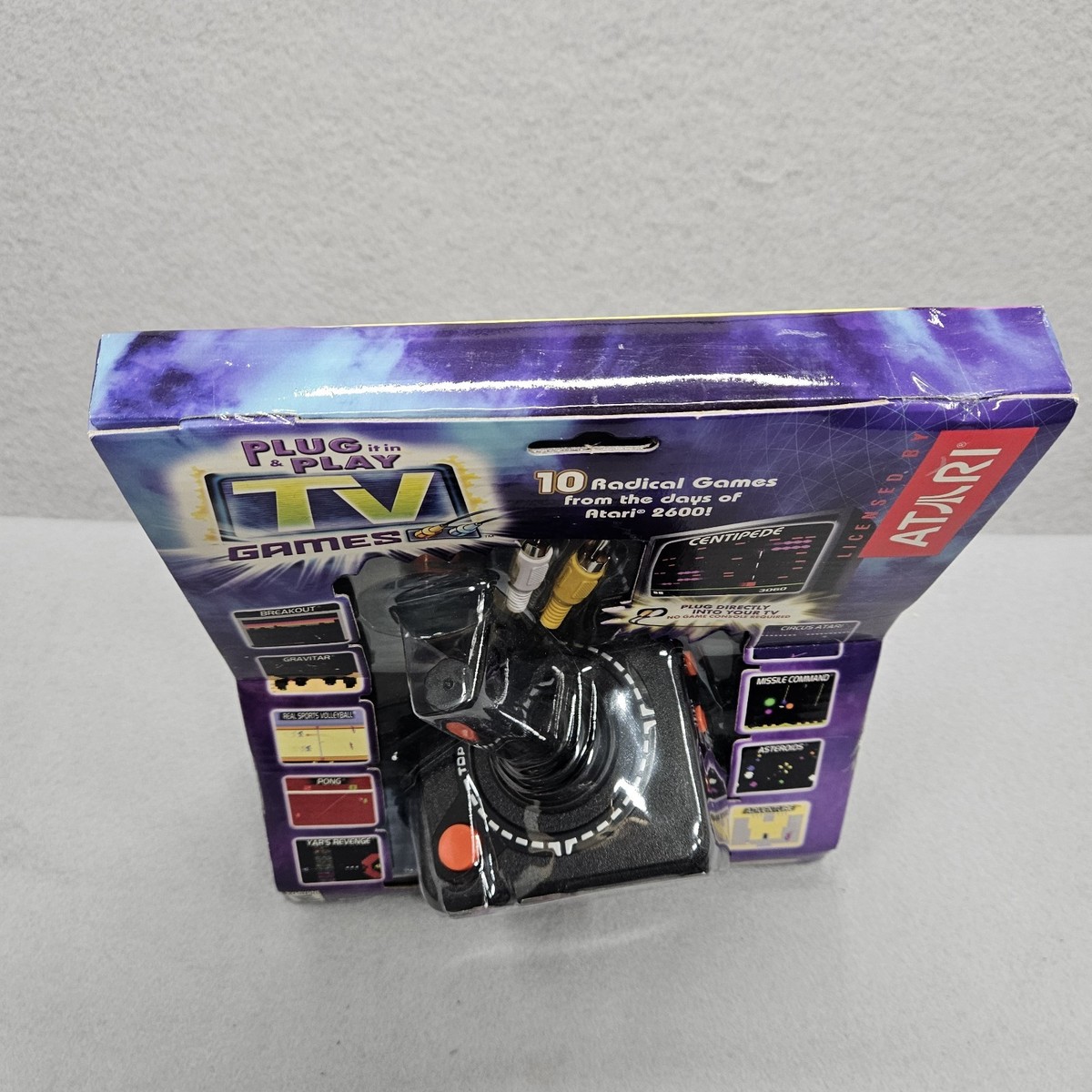 Plug & Play TV Games Atari 2600 未開封品 Atari 10-in-1 Plug & Play TV Games Jakks Pacific TV game systems