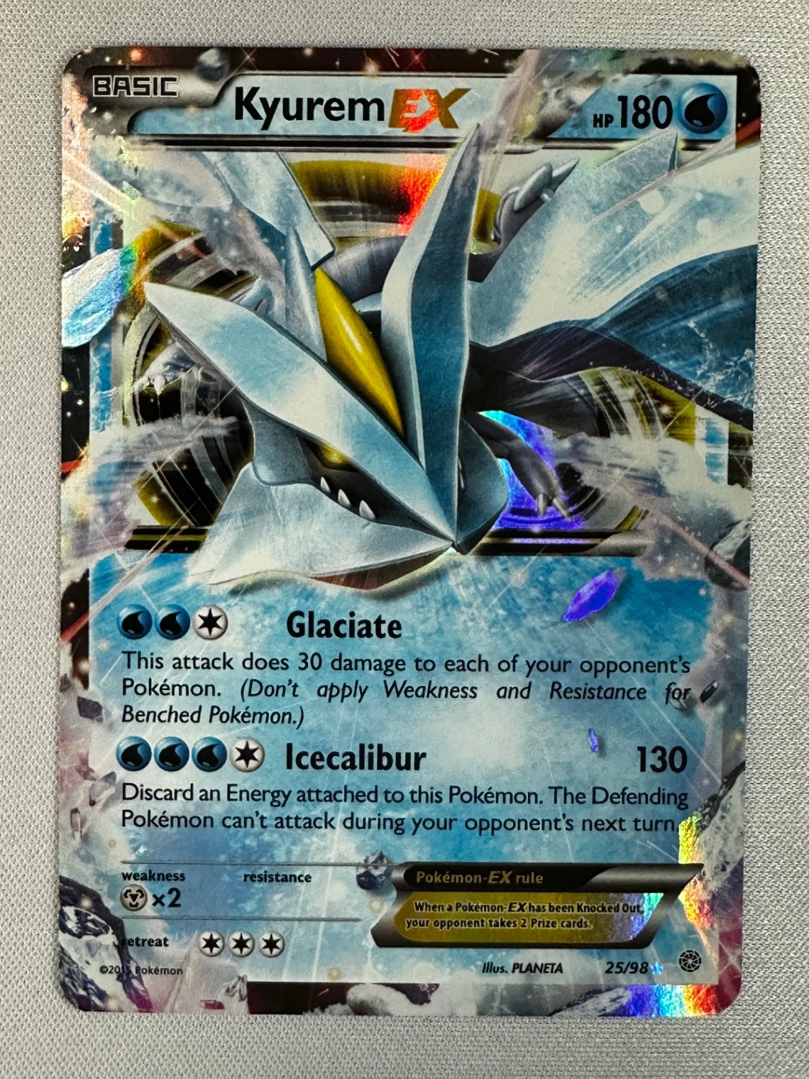 Kyurem EX Ultra Rare XY - Ancient Origins 25/98 NM