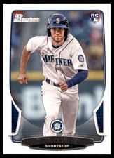 Nick Franklin 2013 Bowman Draft Picks & Prospects #12 Mariners MLB READ