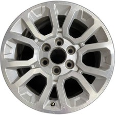 GMC Machined Silver Sierra 1500 Wheel 18x8.5 2014-2018 Alloy OEM Rim 5649