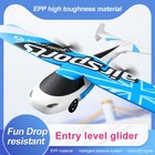 G3 RC Plane 4-Axis Fighter Jet 2.4Ghz 2 Channel RC Aircraft with LED 2 battery — photo 3