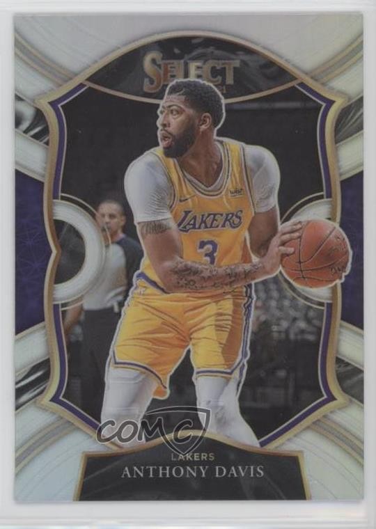 2020-21 Panini Select Concourse Silver Prizm Anthony Davis #45 1i77
