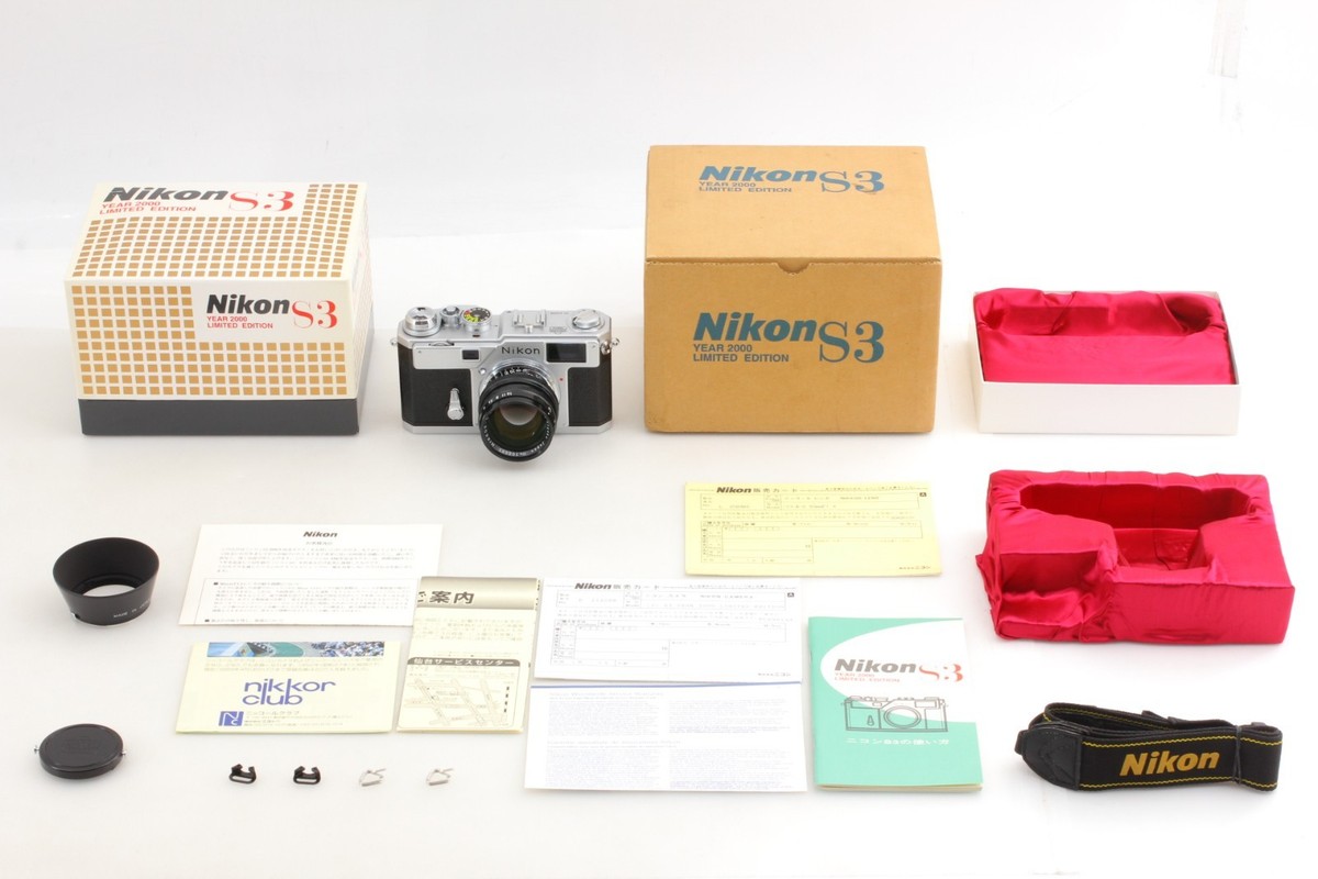 👘Unused] Nikon S3 Year 2000 Limited Edition Film Camera w/50mm f