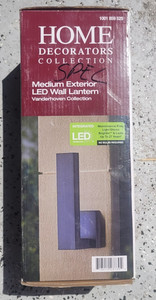 1001859525 Home Decorations Med. Exterior Wall Lantern