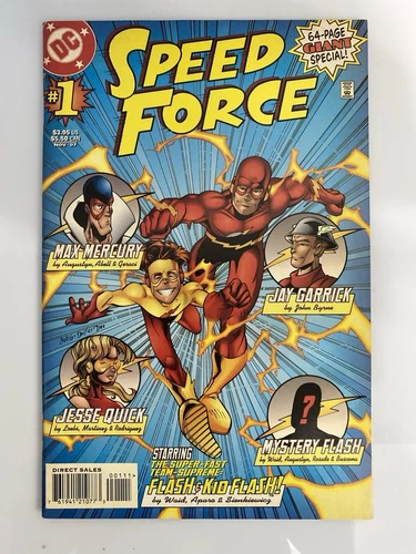 Speed Force #1 64-Page Giant 1st Cobalt Blue App. DC 1997 Bagged and boarded