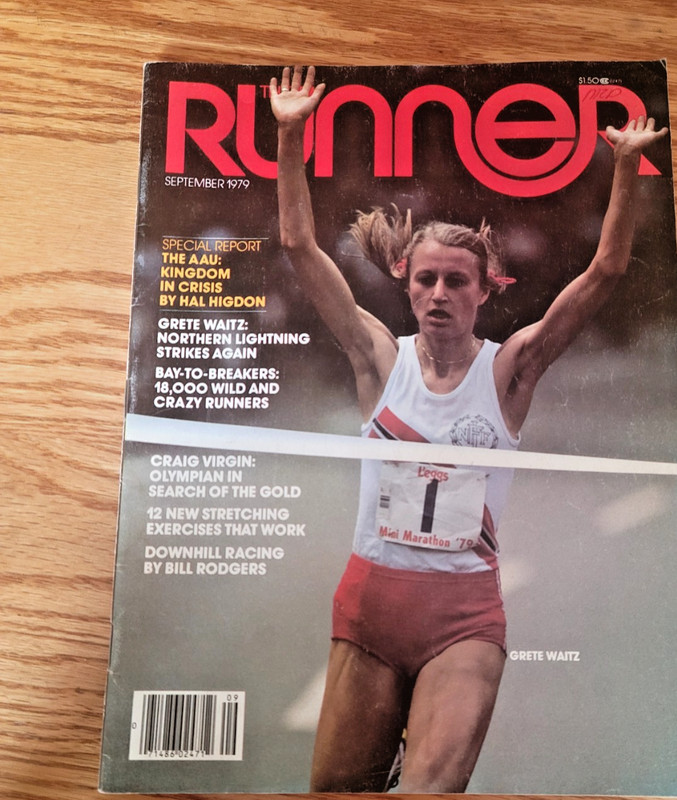 The Runner Magazine September 1979 Craig Virgin  Grete Waitz
