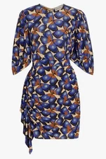 BNWT RHODE Pia Dress Size 10 Floral Print Puff Sleeve
