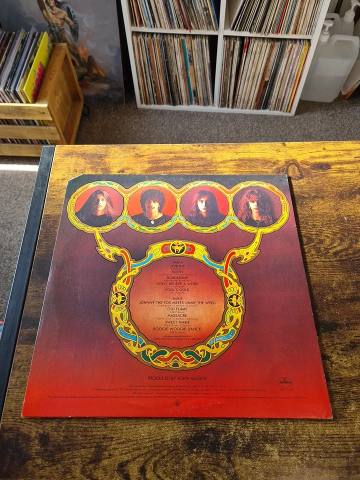 Thin Lizzy - Johnny The Fox - Mercury - SRM1119 - Import - USA - 1976 - EX - - Image 2 of 4