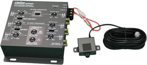 Clarion Mobile Electronics Mcd360 3 Way 6 Channel Electronic Crossover with S... - Picture 7 of 8