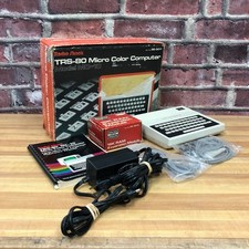 DEFECTIVE Vintage 1983 TRS80 MC10 Micro Color Computer 263011 Box wExtra G3D
