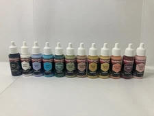 Army Painter Warpaints Fanatic Lot of 12 different paints Lot B