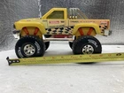 2002 Tonka Racing 1242 Monster Truck #51242 Yellow Pressed Steel and Plastic