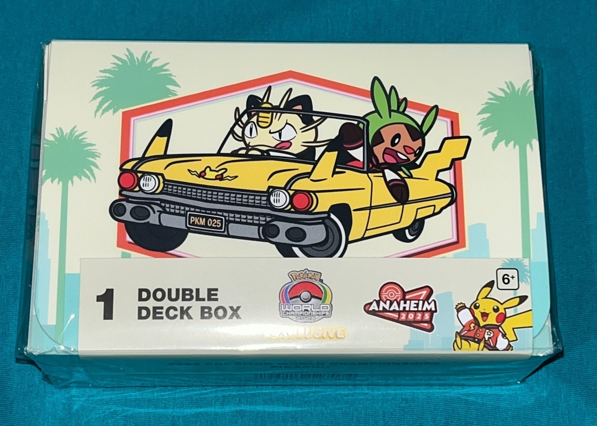 Pokemon TCG: World Championship Anaheim 2025 Double Deck Box