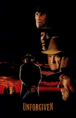 Unforgiven (1992) Movie Poster Print Wall Art Home Decor Vintage Film